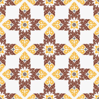 Soyut botanik çiçekleri ve organik akış şekillerini içeren kusursuz çiçek desenleri koleksiyonu. Modern bir klasik renk paleti ile dekoratif yinelenen tasarım, tekstil, kumaş, duvar kağıdı, ambalaj kağıdı, yüzey tasarımı, kırtasiye malzemesi