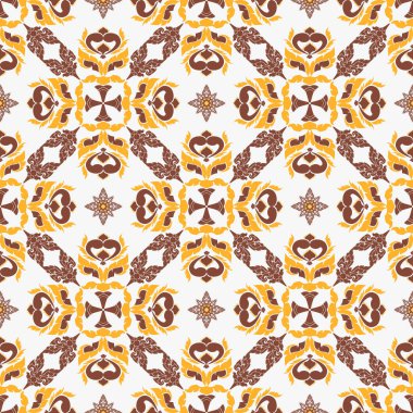 Soyut botanik çiçekleri ve organik akış şekillerini içeren kusursuz çiçek desenleri koleksiyonu. Modern bir klasik renk paleti ile dekoratif yinelenen tasarım, tekstil, kumaş, duvar kağıdı, ambalaj kağıdı, yüzey tasarımı, kırtasiye malzemesi