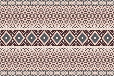 Kabile, Halk ve el yapımı dokulardan esinlenilmiş kusursuz Etnik ve Geometrik desenler koleksiyonu. Tekrarlayan motifler, soyut şekiller ve tekstil için uygun toprak rengi paletleri