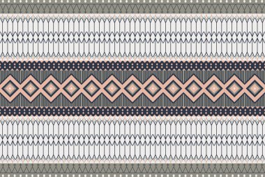 Kabile, Halk ve el yapımı dokulardan esinlenilmiş kusursuz Etnik ve Geometrik desenler koleksiyonu. Tekrarlayan motifler, soyut şekiller ve tekstil tasarımı, kumaş baskısı için uygun toprak rengi paletleri