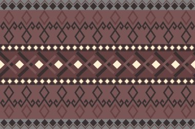 Bu etnik desensiz koleksiyonda geleneksel tekstil tasarımlarından esinlenen kabile geometrik motifleri sergiliyorlar. Simetrik şekiller, çizgiler, elmaslar ve mor süslemeli elementler, tekstil tasarımı ve kumaş baskısı için mükemmel.