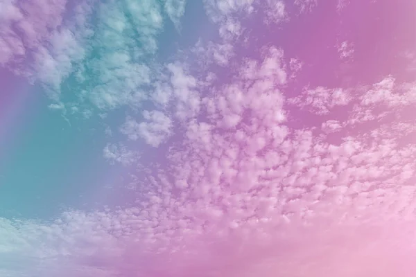 Purple pink morning sky background in pastel vintage watercolor