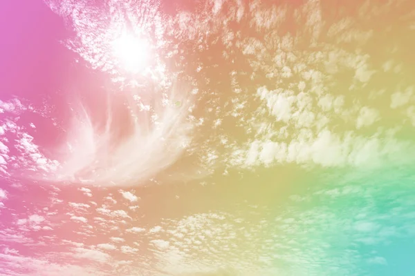 Abstract pastel style, soft cloud with a pastel colored pink
