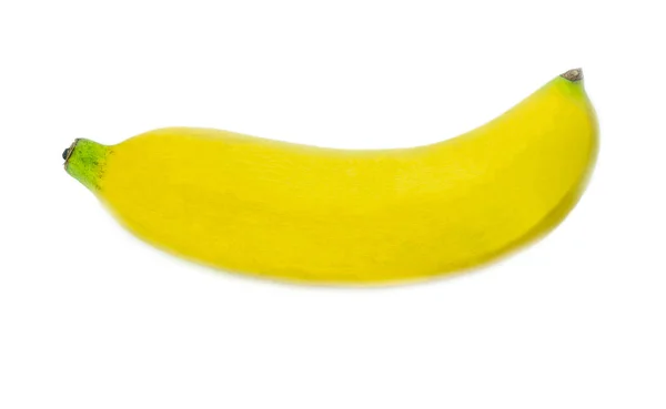 Яркие Цветные Бананы Изолированы Красивом Белом Фоне — стоковое фото