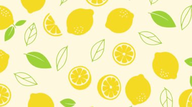 Canlı ve pürüzsüz yeşil limon ve yapraklardan oluşan yüksek kaliteli 4K çözünürlüklü bir video. Bu organik narenciye hareketi mükemmel bir döngü, yemek temalı arka planlar ve sağlıklı yaşam tarzı içeriği için ideal..