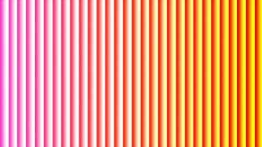 Parlak pembeden parlak sarıya doğru dikey çubukların kusursuz bir gradyanı olan soyut sanat..