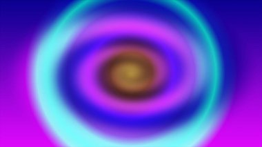 Canlı eşmerkezli gradyan ve kıvrımlı renklere sahip soyut arkaplan, enerjik modern his..