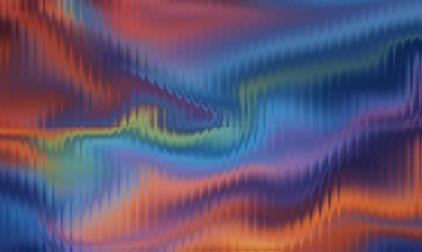 Değişik bir doku etkisine sahip mavi ve beyaz çizgilerin aktığı dinamik soyut arkaplan.