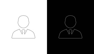 Tarafsız tasarımı olan temiz, modern kullanıcı avatar simgeleri, uygulamalar, web siteleri ve dijital arayüzler için ideal.