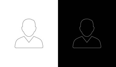 Pürüzsüz tasarımı olan uygulamalar, web siteleri ve dijital arayüzler için ideal temiz ve modern kullanıcı profili simgeleri.