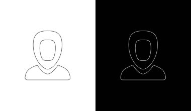 Pürüzsüz tasarımı olan uygulamalar, web siteleri ve dijital arayüzler için ideal temiz ve modern kullanıcı profili simgeleri.