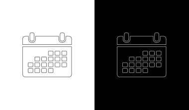 Tasarım modellemeleri ve dijital şablonlar için boş uygulama ızgaraları gösteren temiz ve modern akıllı telefon arayüzü simgeleri.