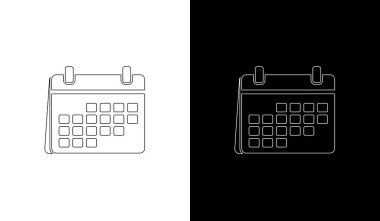 Koyu arkaplanda iki parlak beyaz klavyenin temiz ve modern simgesi, teknoloji, tasarım ve iş projeleri için ideal..