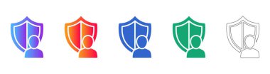 Personal Security and Protection Icons vol 30457