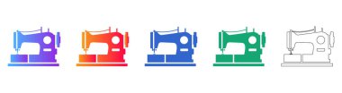 Profesyonel Dikiş Makinesi Simgesi Koleksiyonu vol 35114