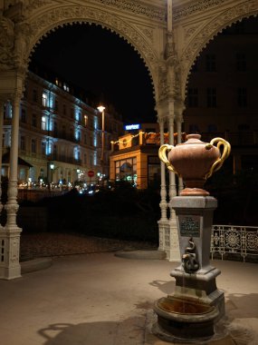 Çek Cumhuriyeti, Karlovy Vary Resort Town 'daki Colonnade