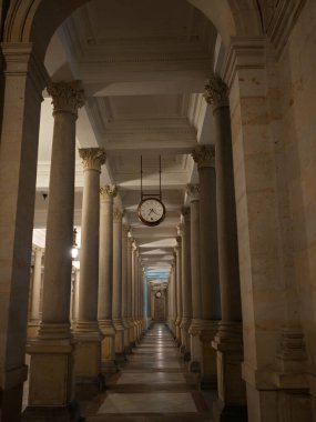 Çek Cumhuriyeti, Karlovy Vary Resort Town 'daki Colonnade