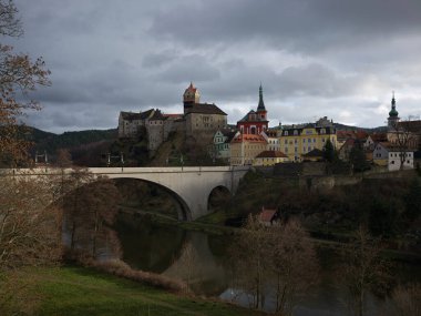 Madalyondaki Ortaçağ Şatosu, Karlovy Vary, Çek Cumhuriyeti