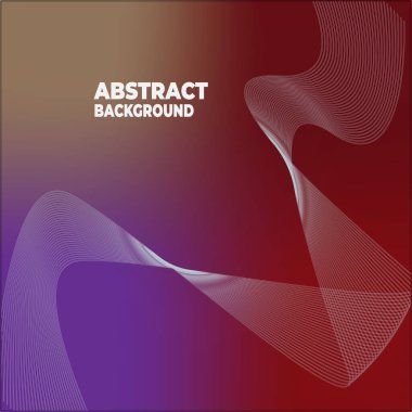 Yüksek kalitede soyut bir vektör arkaplanı, hareket hissi yaratan zarif ve ince çizgiler içeriyor. Arkaplan limon yeşili, mor ve turuncu arasında pürüzsüz bir değişim içeriyor..