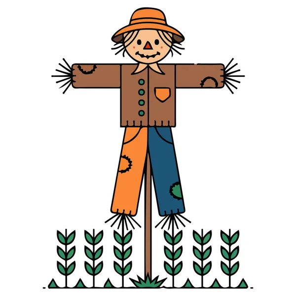 Spooky Halloween theme isolated vector illustration