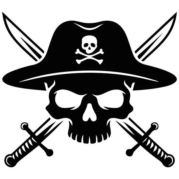 Kemik arkaplan vektörlü kafatası amblemi izole edilmiş beyaz arkaplan