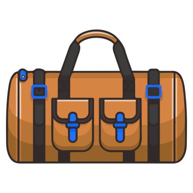 Kayışlı ve kompartıman vektörlü atletik eğitim sırt çantası