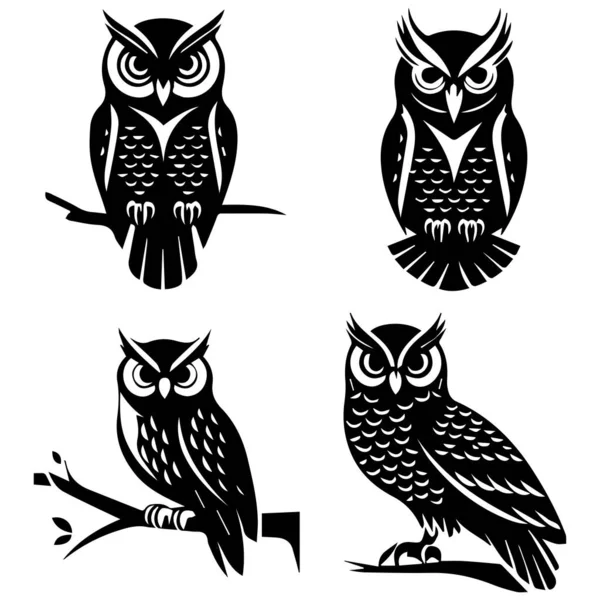 Şirin Baykuş Siluet Tasarımı