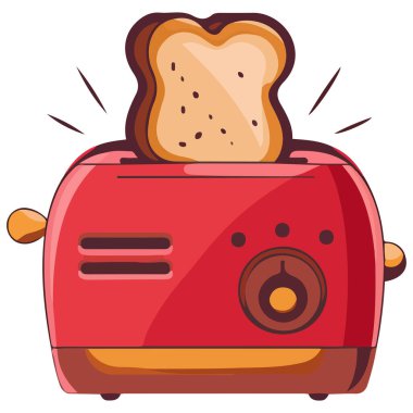 Tost Temiz Tasarım Simgesi ile Elektrikli Tost Makinesi