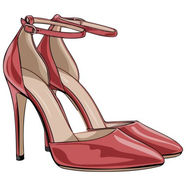 Çizgi film Yüksek Topuklu Ayakkabı Dans Simgesi