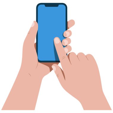 El simgesi vektöründe akıllı telefon