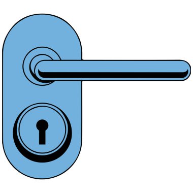 Giriş sapı simgesi vektörü