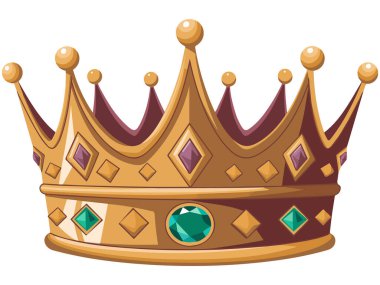 Beyaz arkaplanda elmaslarla izole edilmiş vektör çizimi