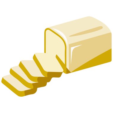 Tabakta tereyağı çubuğu