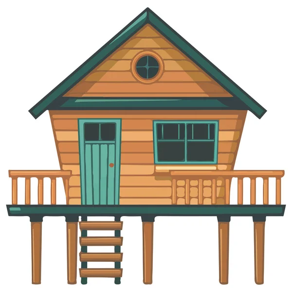 Beach house front view