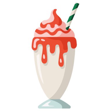 Beyaz arkaplanda izole edilmiş vektör çizimi