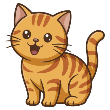 Beyaz arka planda esneyen sevimli kızıl kedicikler.