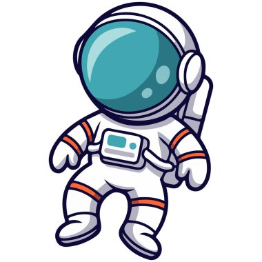 Beyaz arkaplan gökada vektör illüstrasyonunda izole edilmiş uzay nesnesi çizimi