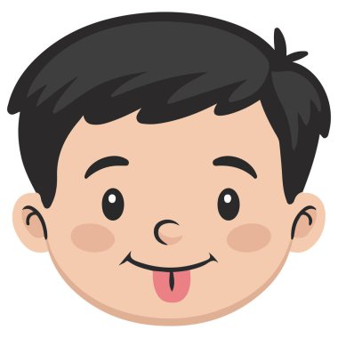 Beyaz arka planda beyaz erkek karakter avatarı izole vektör illüstrasyonu