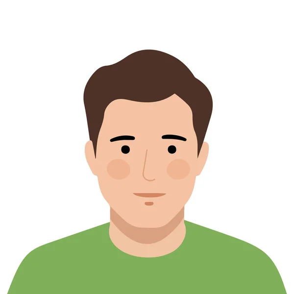 Avatar bearded brownhaired man in sweater portrait brutal man geologist snowboarder