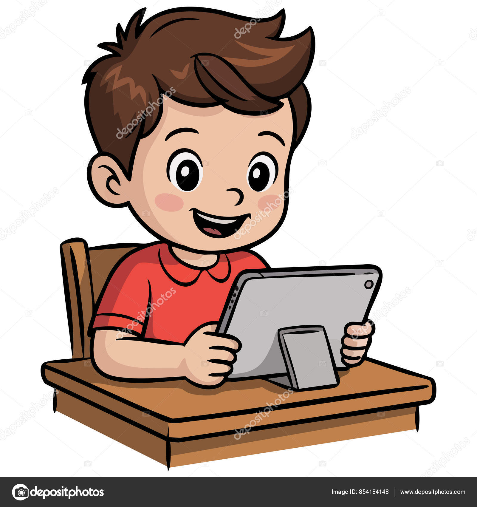 Play ipad illustration images vectorielles, Play ipad illustration vecteurs  libres de droits | DepositPhotos, image size:1600x1700