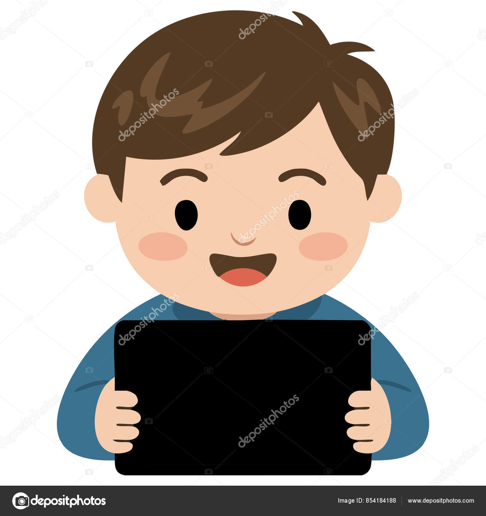 Play ipad illustration images vectorielles, Play ipad illustration vecteurs  libres de droits | DepositPhotos, image size:1600x1700