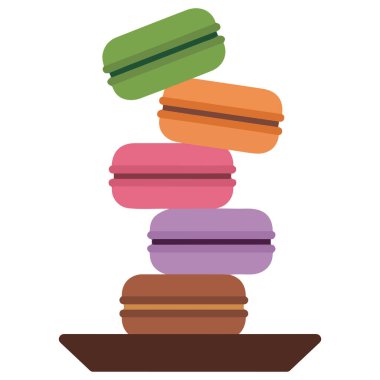 Şeffaf kabın içinde ev yapımı tatlı kurabiyeler ve brovniler.