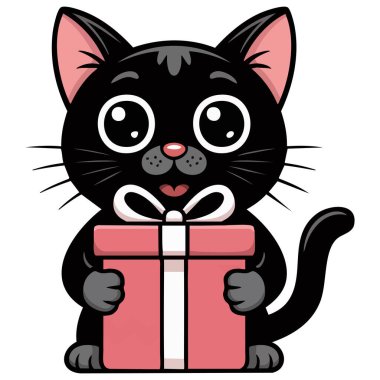 Sevimli doğum günü kartı şablonları beyaz arkaplanda izole vektör çizimi