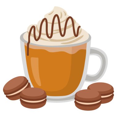 Tarçınlı balkabağı latte, tatlı kahvesi.