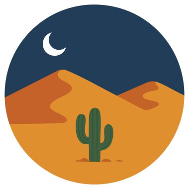 Batı stok sembolü Tumbleweed kaktüsü beyaz arka planda izole vektör illüstrasyonu