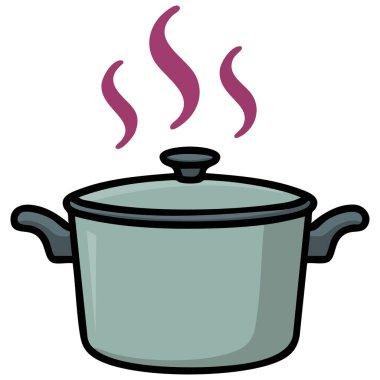 Beyaz zemin üzerinde izole edilmiş vektör illüstrasyonu