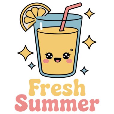 Beyaz arkaplanda izole edilmiş komik yüzlü taze meyveler.