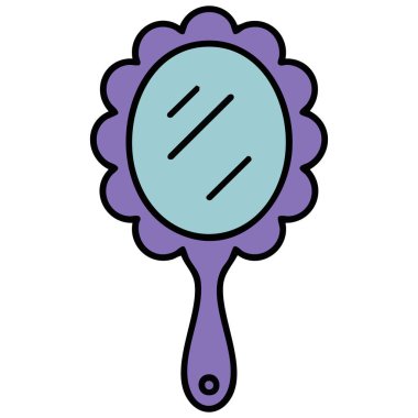 Beyaz arkaplanda izole edilmiş vektör çizimi