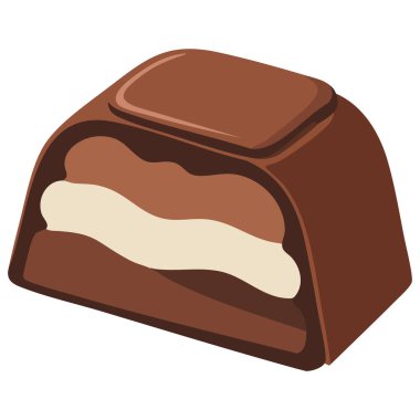 Sütlü çikolata ambalajından kısmen kaldırılmış