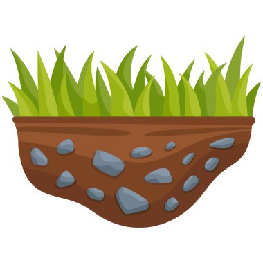 Beyaz arkaplanda çimen dokusu kusursuz tasarım izole edilmiş vektör çizimi